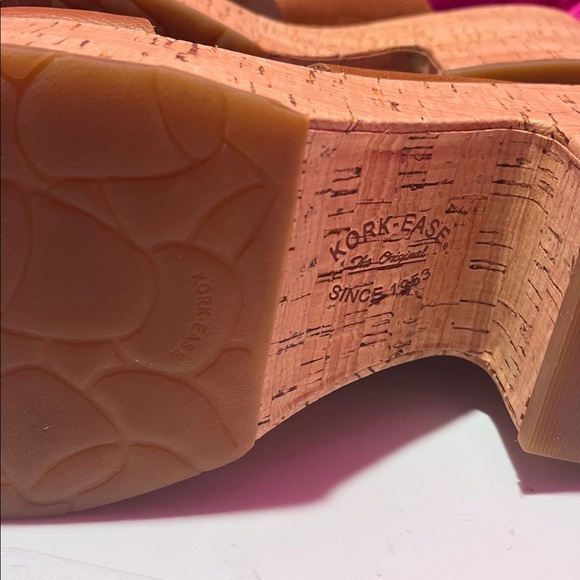 LADIES Gently Worn KORKS EASE SANDALS .. - Picture 8 of 9